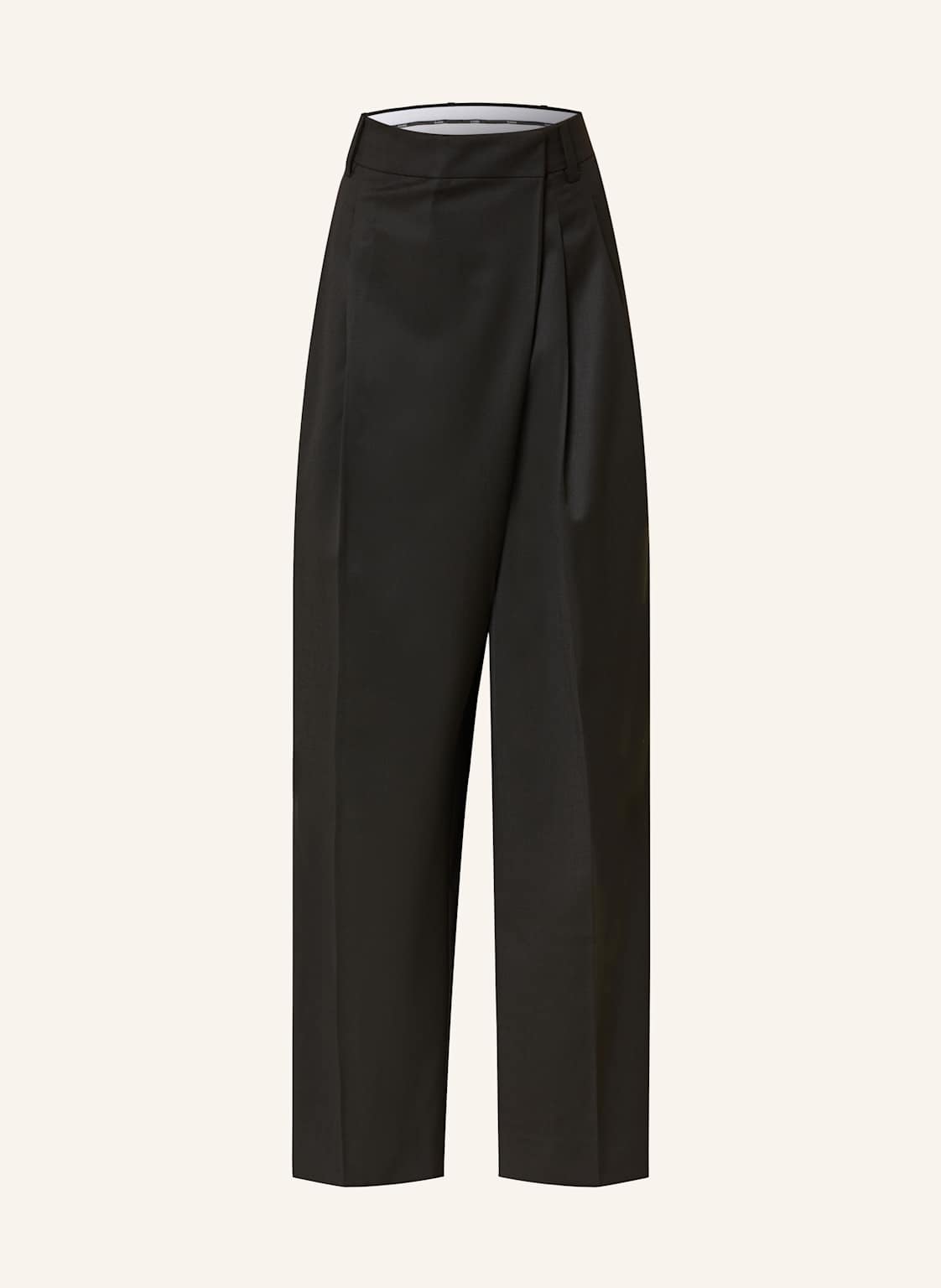 Ganni Marlenehose schwarz von Ganni