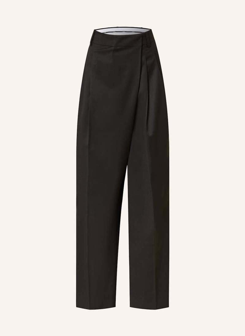 Ganni Marlenehose schwarz von Ganni