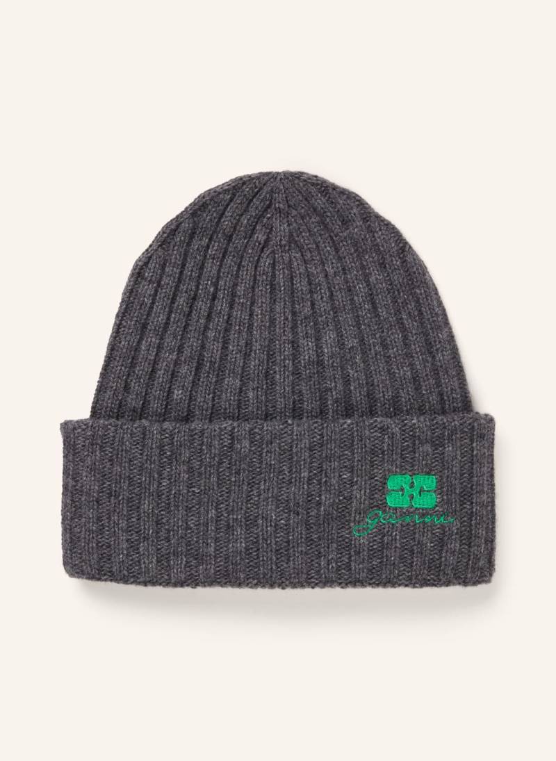 Ganni Mütze grau von Ganni