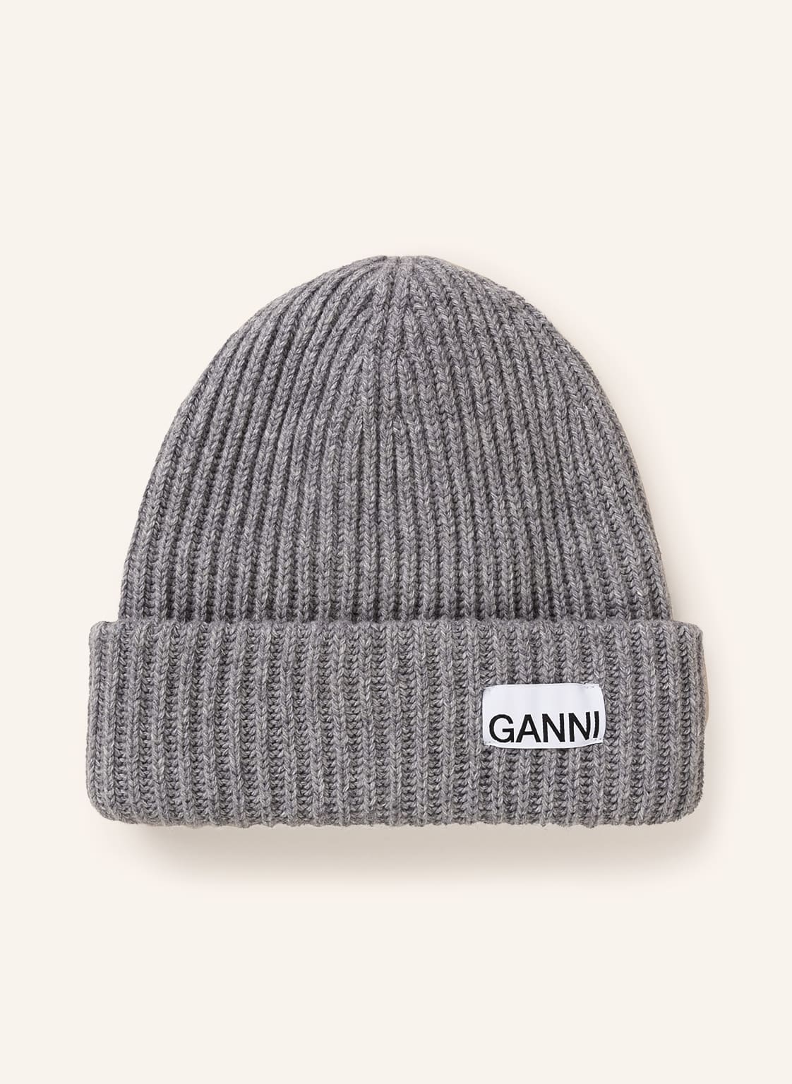 Ganni Mütze grau von Ganni