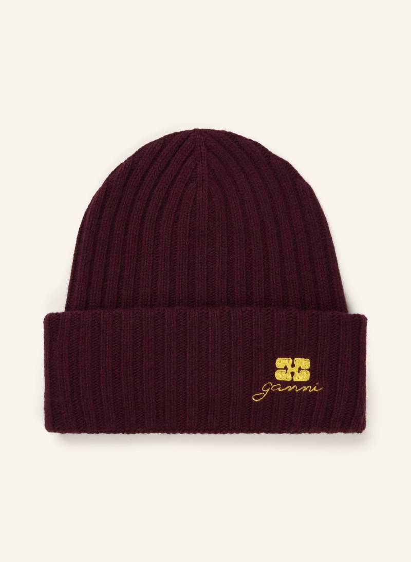 Ganni Mütze rot von Ganni