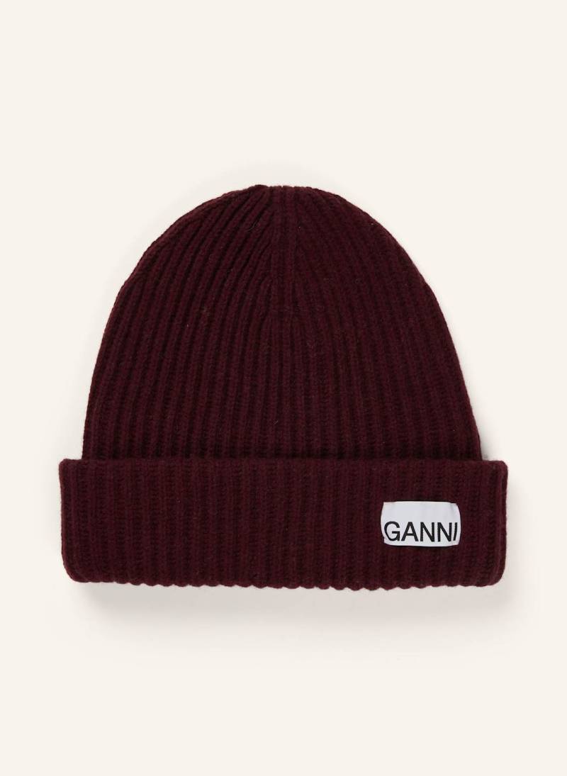 Ganni Mütze rot von Ganni