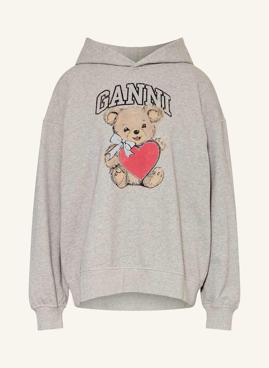 Ganni Oversized-Hoodie grau von Ganni