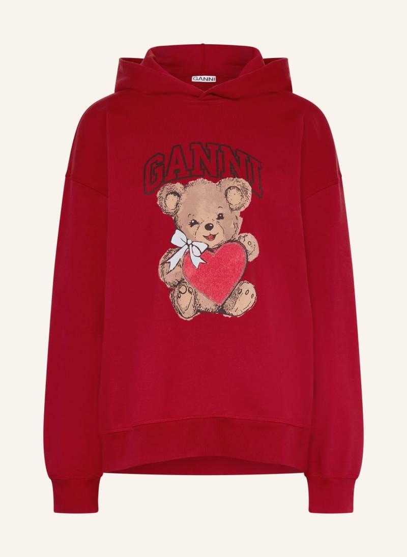 Ganni Oversized-Hoodie rot von Ganni