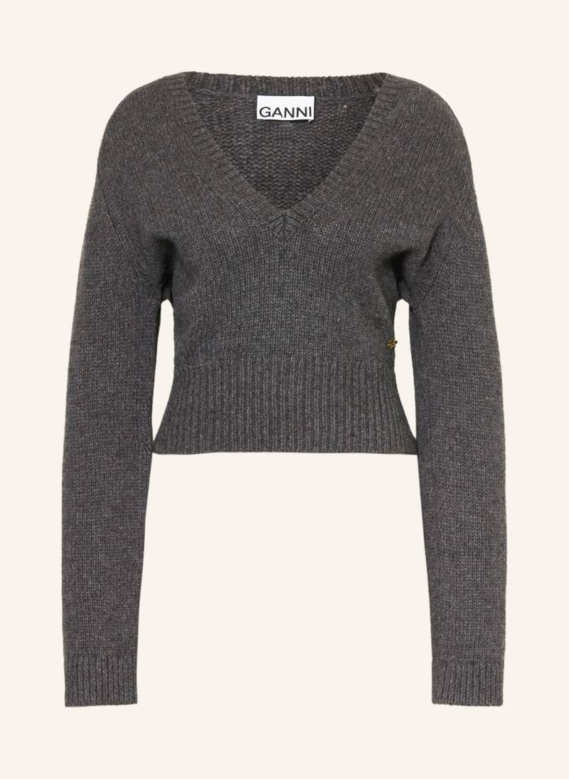 Ganni Pullover grau von Ganni