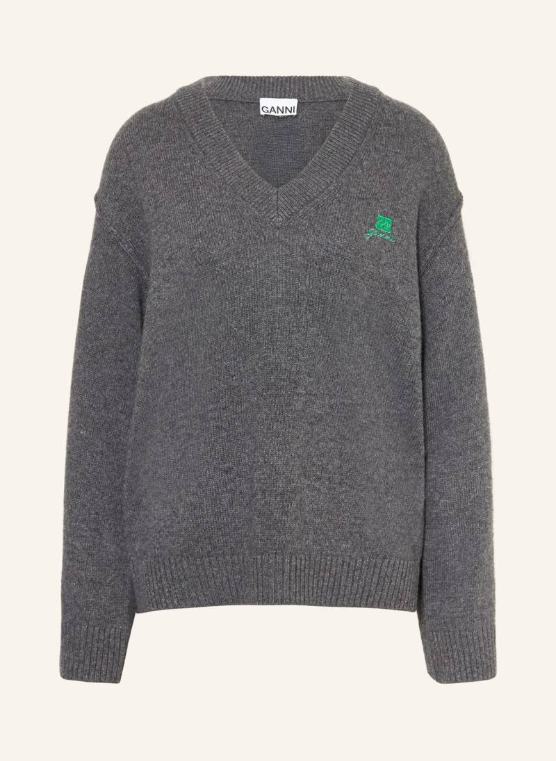 Ganni Pullover grau von Ganni