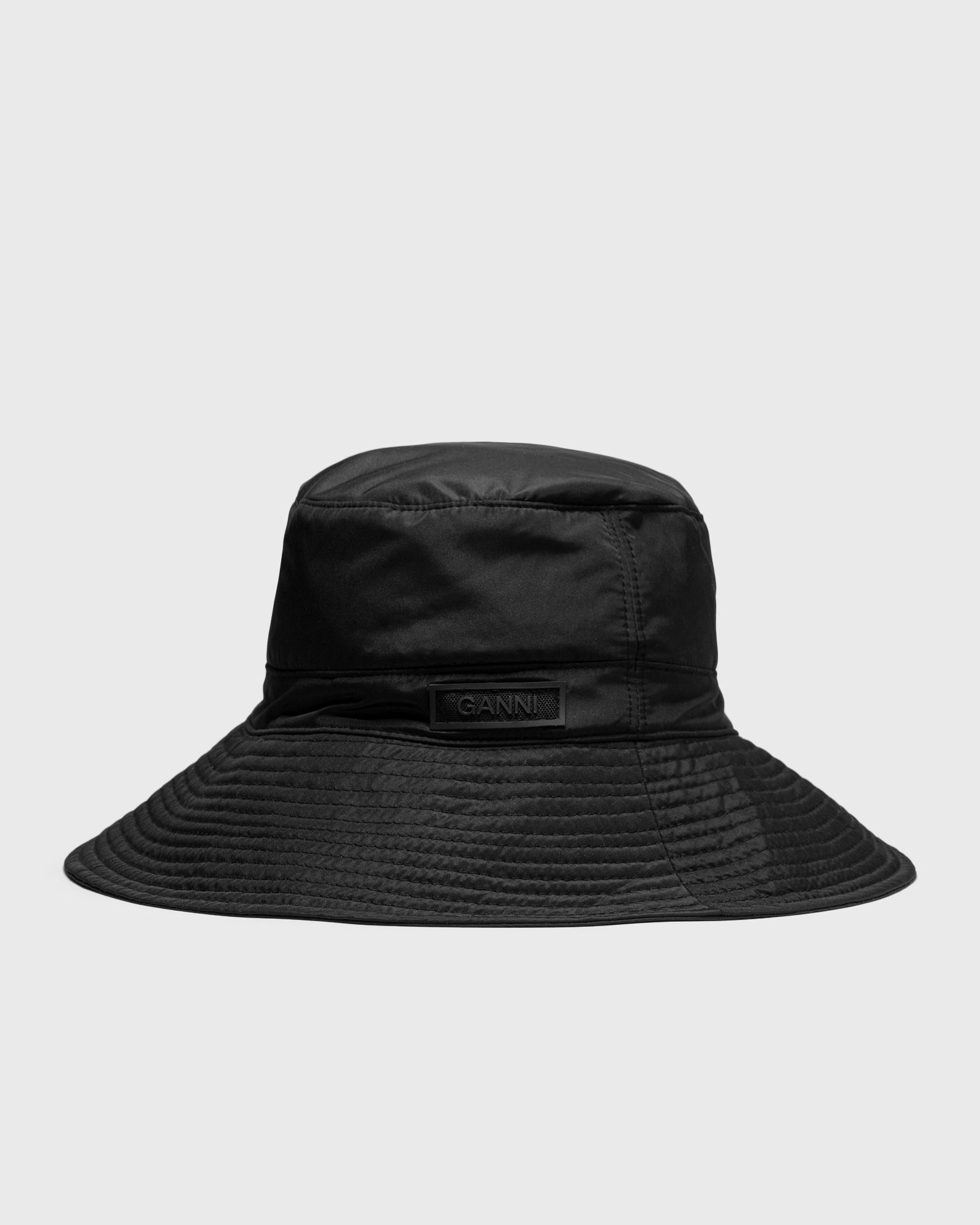 Ganni Recycled Tech Bucket Hat women Hats black in Größe:M/L von Ganni