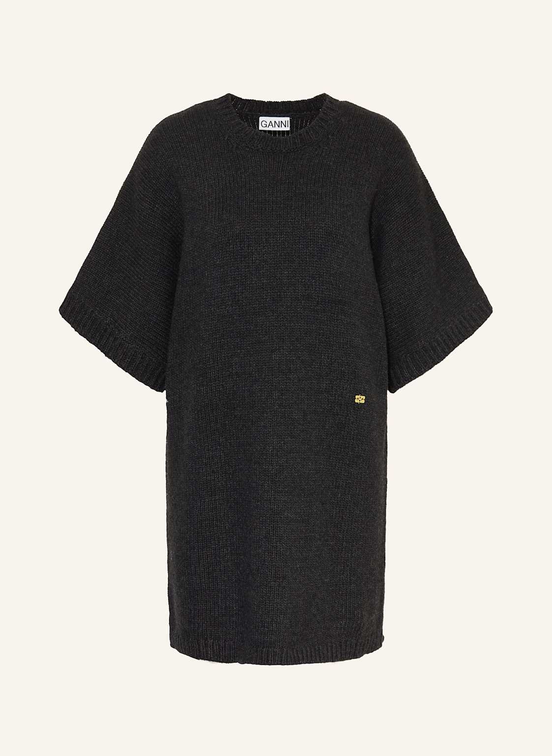 Ganni Strickkleid grau von Ganni