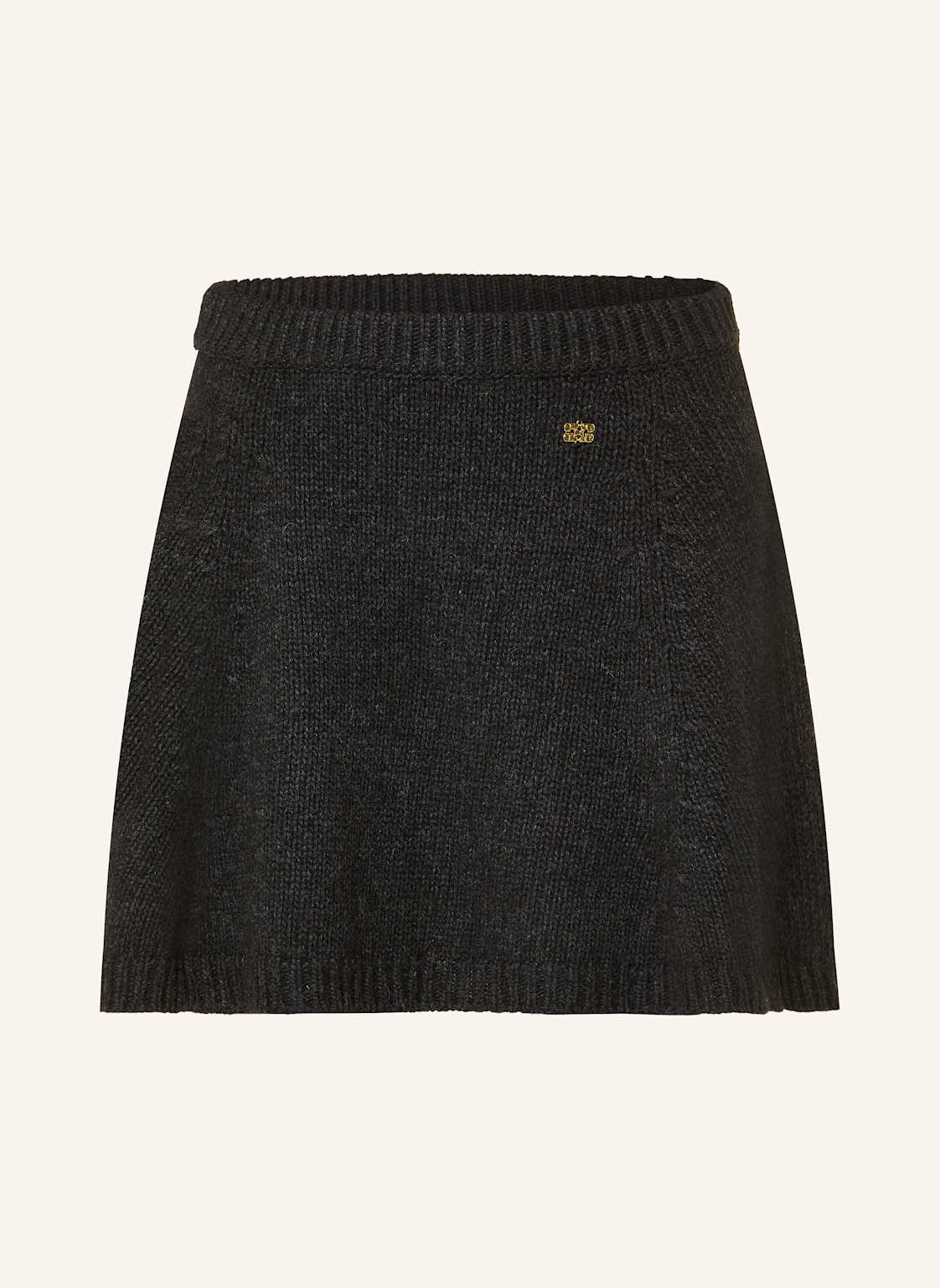 Ganni Strickrock grau von Ganni