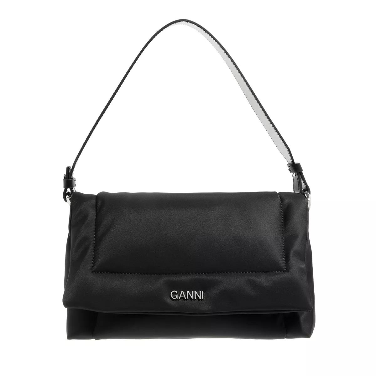 unisex Handtaschen schwarz Satchel One Size von Ganni