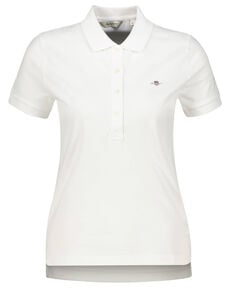 Damen Poloshirt SLIM SHIELD CAP SLEEVE PIQUE POLO von Gant