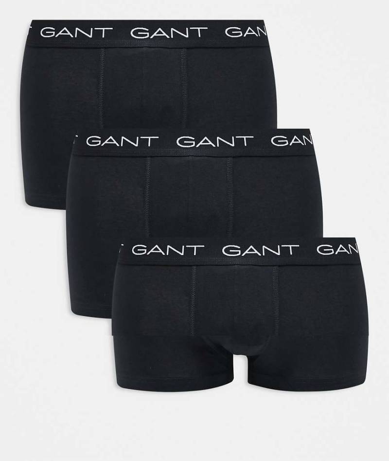 GANT - 3er-Pack Unterhosen in Schwarz von Gant