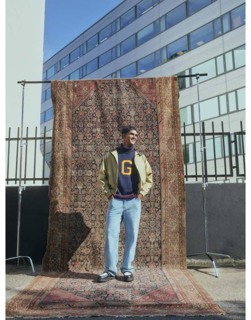 GANT - 75th Anniversary Capsule - Harrington Jacke in Beige-Neutral von Gant