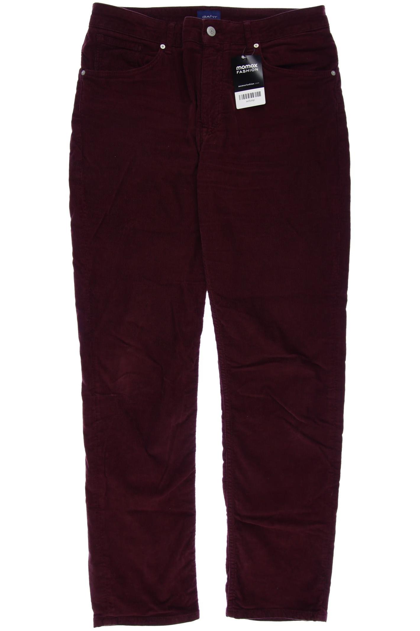 GANT Damen Stoffhose, bordeaux von Gant