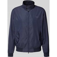 Gant Jacke mit Label-Details in Marine, Größe M Gant Jacke mit Label-Details in Marine, Größe M von Gant