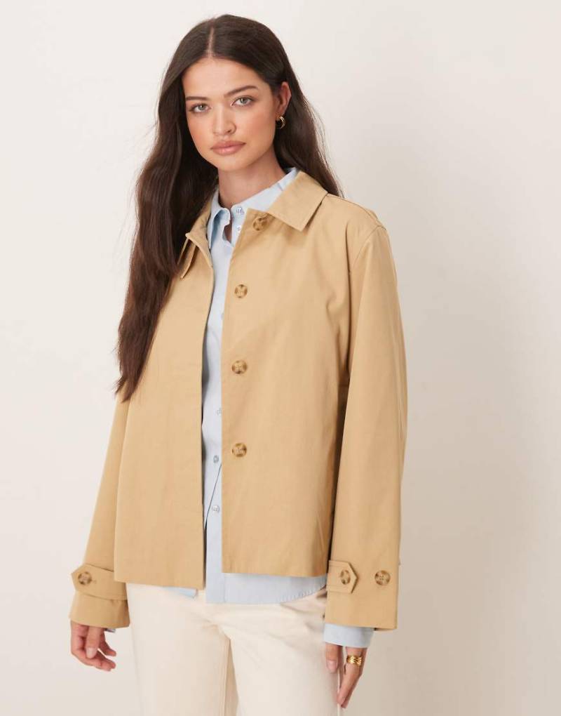 GANT - Kurzer Trenchcoat in Beige-Neutral von Gant