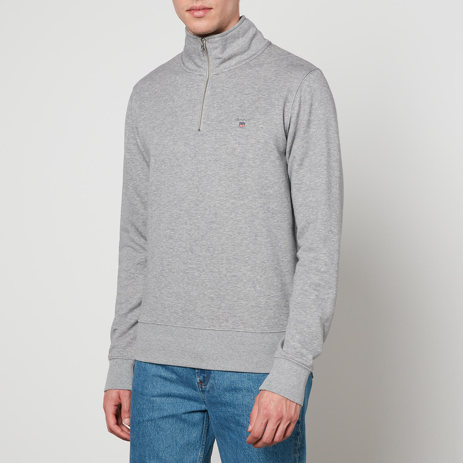 GANT Original Cotton-Blend Jersey Sweatshirt - XL von Gant