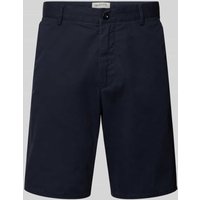 Gant Relaxed Fit Shorts mit Gürtelfalten in Marine, Größe 31 von Gant