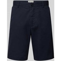 Gant Relaxed Fit Shorts mit Gürtelfalten in Marine, Größe 36 von Gant