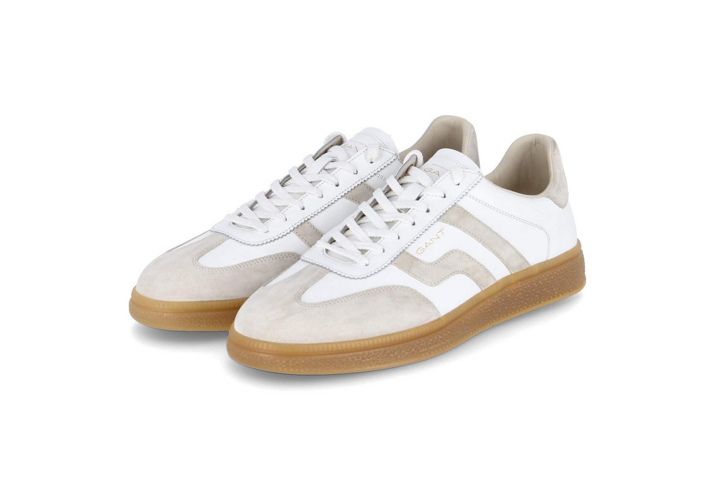 Gant Gant 30633861/G20 Herren Leder weiss Schnürschuh von Gant
