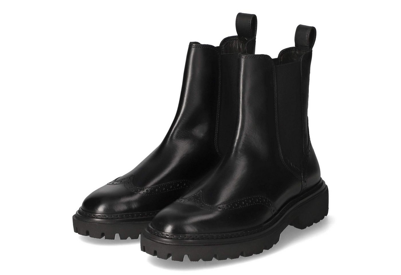 Gant Gant 31551119/G00 Damen Glattleder schwarz Schlupfstiefel von Gant