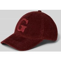 Gant Base Cap in Cord-Optik Modell 'EMPRIDERY' in Bordeaux, Größe 1 von Gant