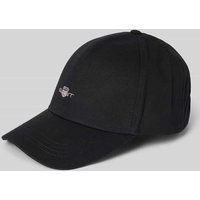 Gant Basecap mit Label-Stitching Modell 'UNISEX SHIELD HIGH CAP' in Black, Größe L/XL von Gant