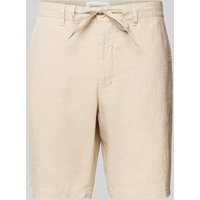 Gant Bermudas mit Tunnelzug in Beige, Größe L von Gant