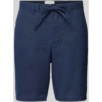 Gant Bermudas mit Tunnelzug in Marine, Größe L von Gant