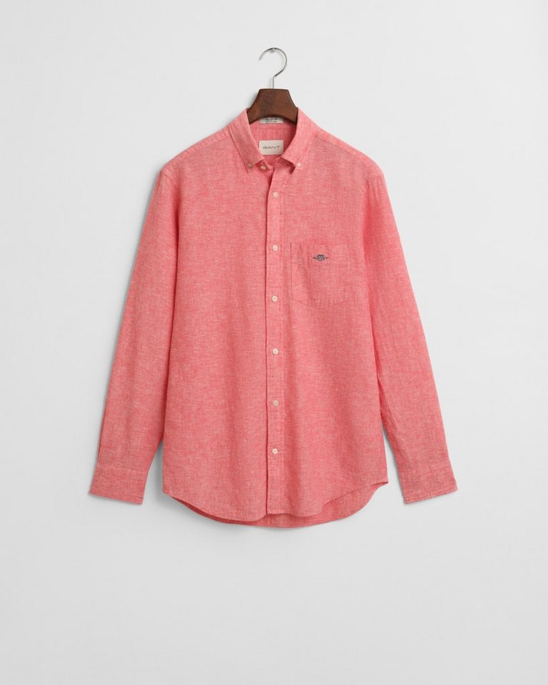 Gant Blusenshirt REG COTTON LINEN SHIRT von Gant