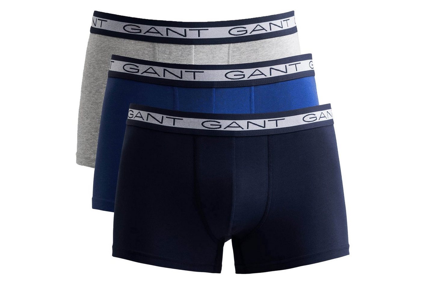 Gant Boxer Herren Boxer Shorts, 3er Pack - BASIC TRUNKS von Gant