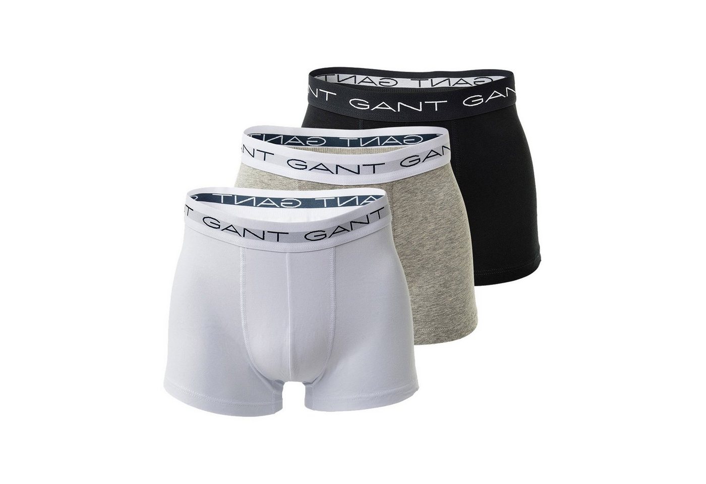 Gant Boxer Herren Boxer Shorts, 3er Pack - Trunks, Cotton von Gant