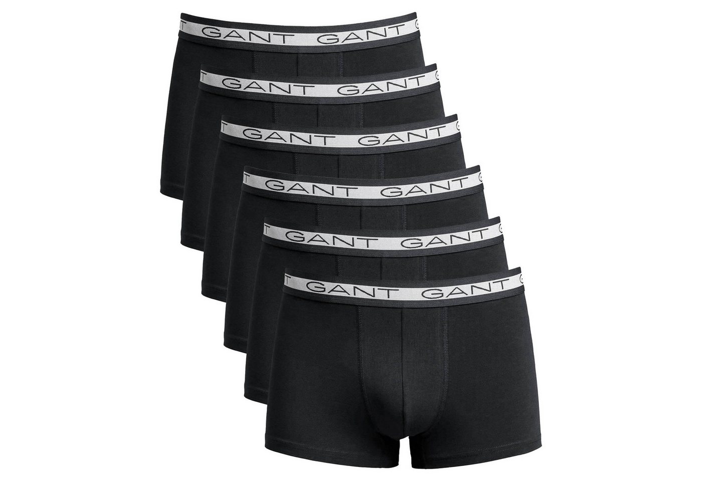 Gant Boxer Herren Boxer Shorts, 6er Pack - BASIC TRUNKS von Gant