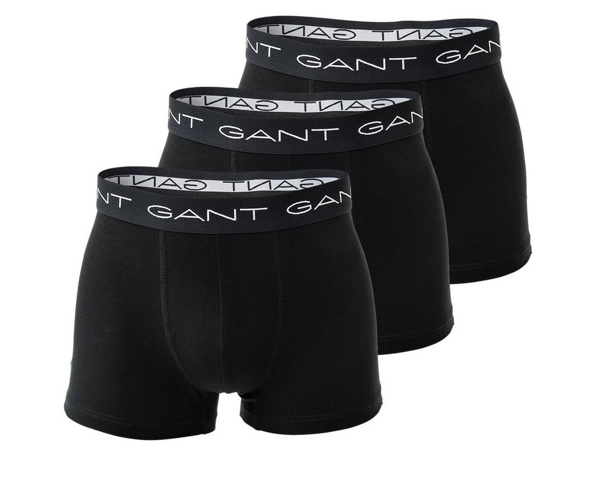 Gant Boxer Herren Boxer Shorts Trunk 3er Pack - Baumwolle von Gant