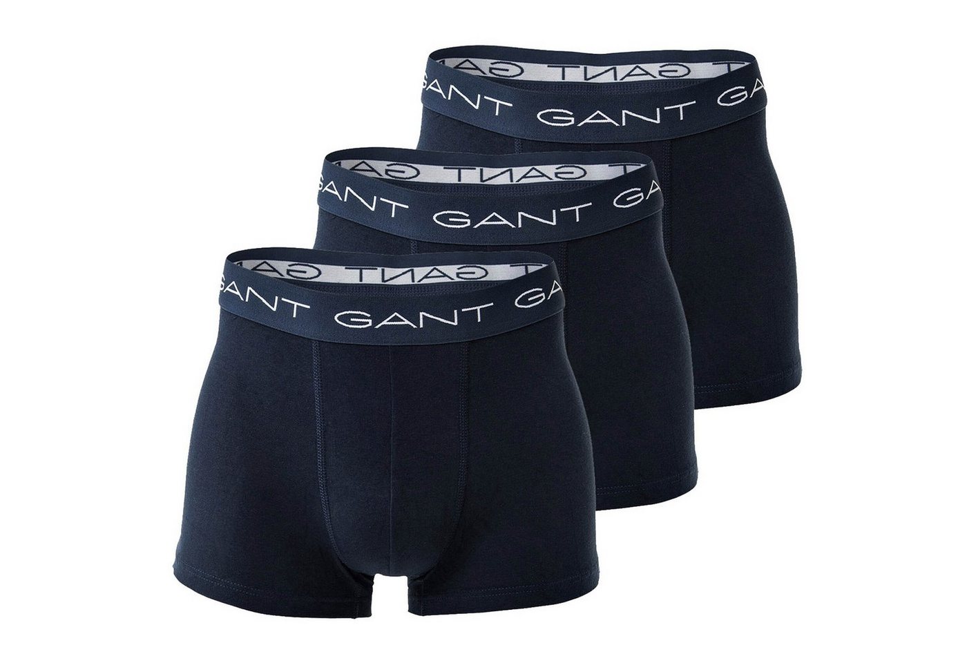 Gant Boxer Herren Boxershorts, 3er Pack - Trunks, Cotton von Gant