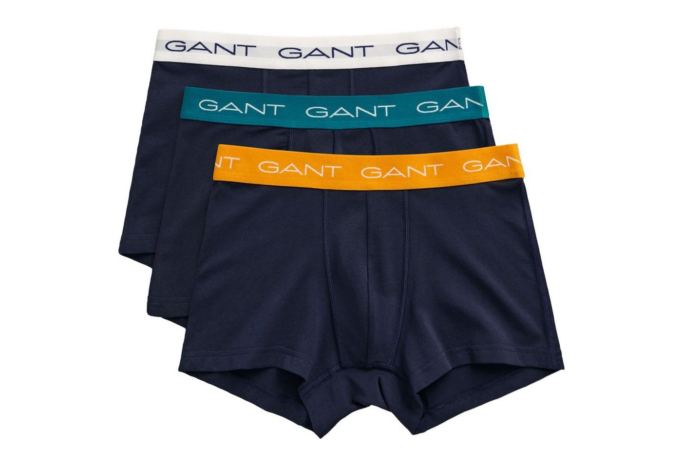 Gant Boxer Herren Trunks, 3er Pack - Boxershorts, Cotton von Gant