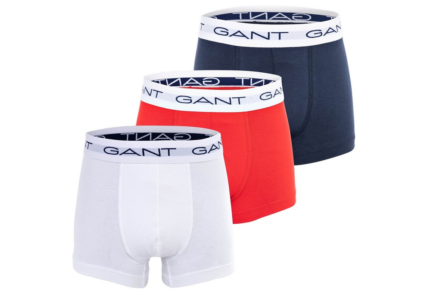 Gant Boxer Jungen Boxer Shorts, 3er Pack - Trunks, Cotton von Gant