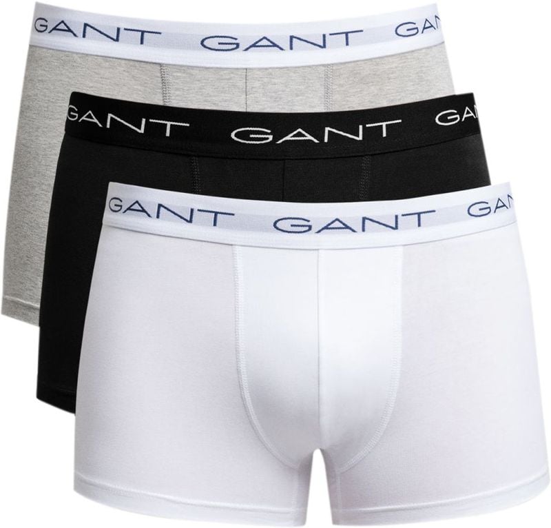 Gant Boxershorts 3er-Pack Trunk Multicolor - Größe L von Gant