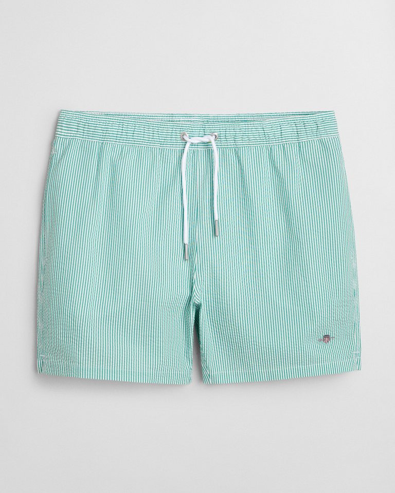 Gant Boxershorts Badeshorts Seersucker - Regular Fit von Gant