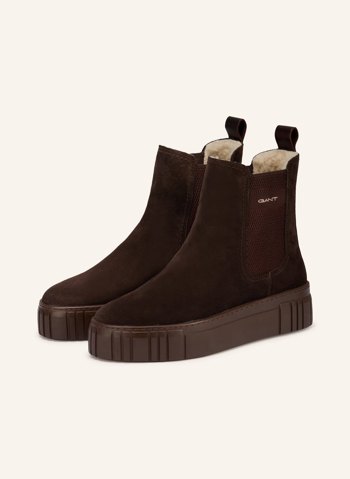 Gant Chelsea-Boots Snowmont Winter braun von Gant
