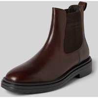 Gant Chelsea Boots aus Leder mit Label-Stitching Modell 'Boggar' in Dunkelbraun, Größe 41 Gant Chelsea Boots aus Leder mit Label-Stitching Modell 'Boggar' in Dunkelbraun, Größe 41 von Gant