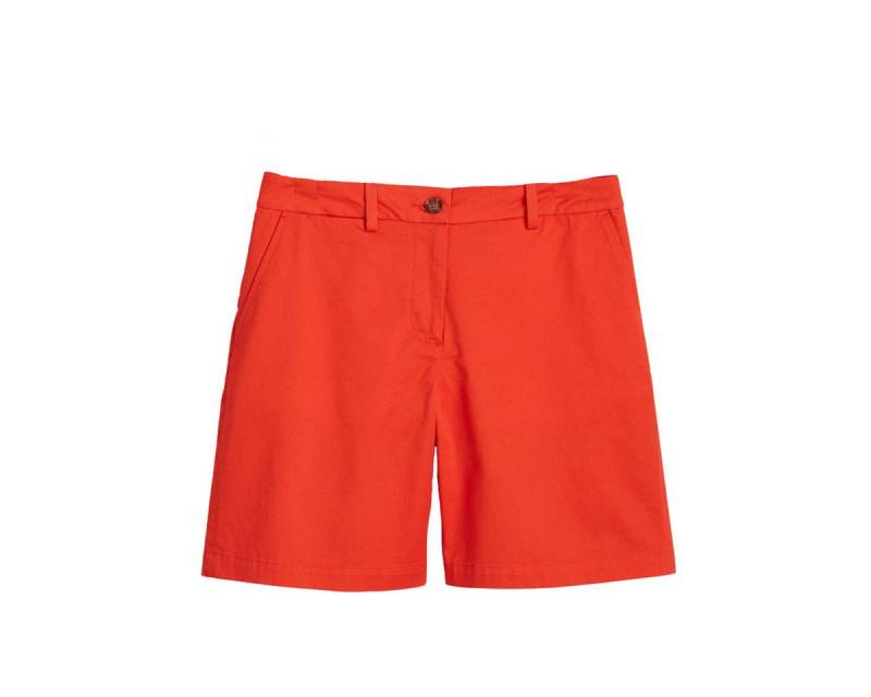 Gant Chinoshorts 4020119 Damen Chinoshorts mittelschwerem Twill mit Komfortstretch von Gant