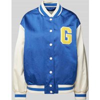 Gant College-Jacke mit Label-Badge in Royal, Größe L von Gant