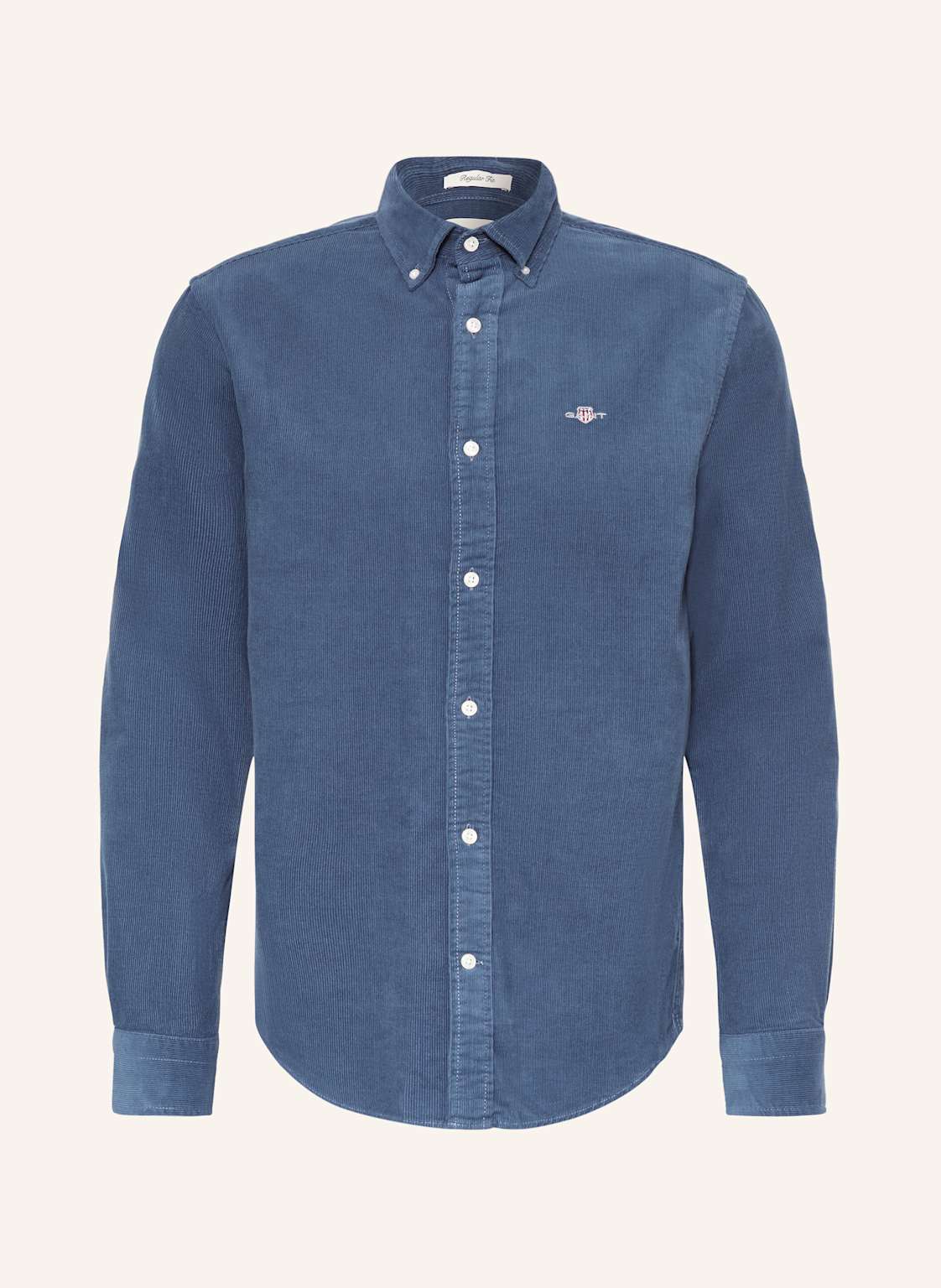 Gant Cordhemd Regular Fit blau von Gant