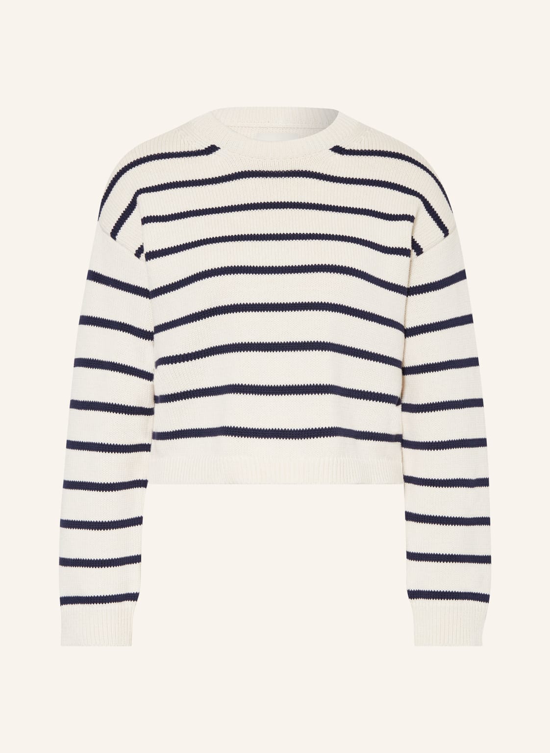 Gant Cropped-Pullover weiss von Gant