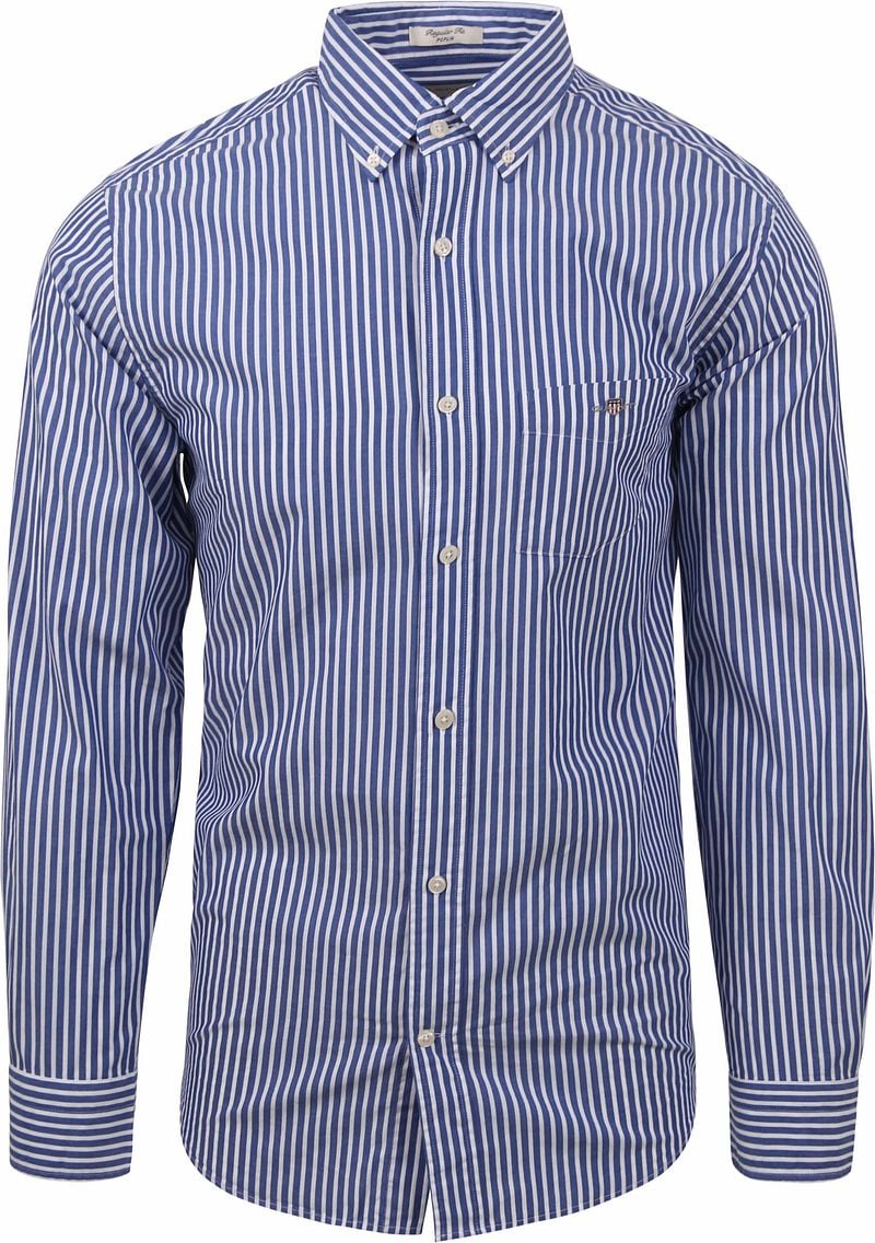 Gant Freizeithemd Stripe Blau - Größe 3XL Gant Freizeithemd Stripe Blau - Größe 3XL von Gant