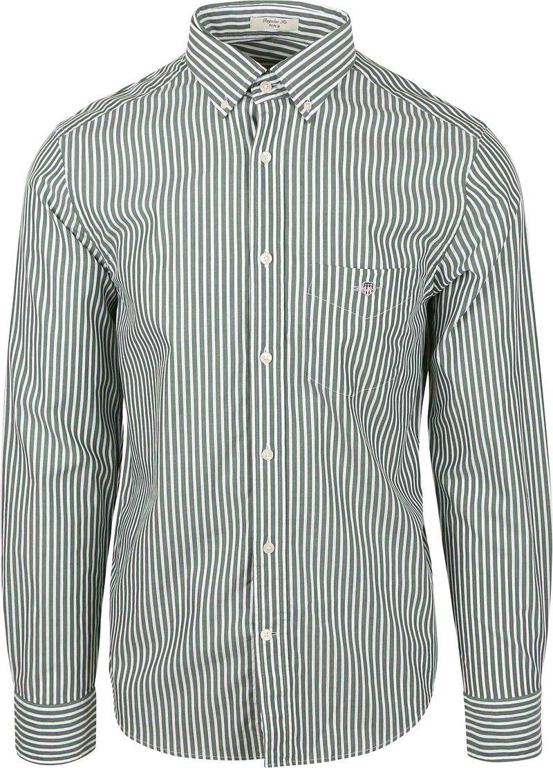 Gant Freizeithemd Stripe Grün - Größe XL Gant Freizeithemd Stripe Grün - Größe XL von Gant