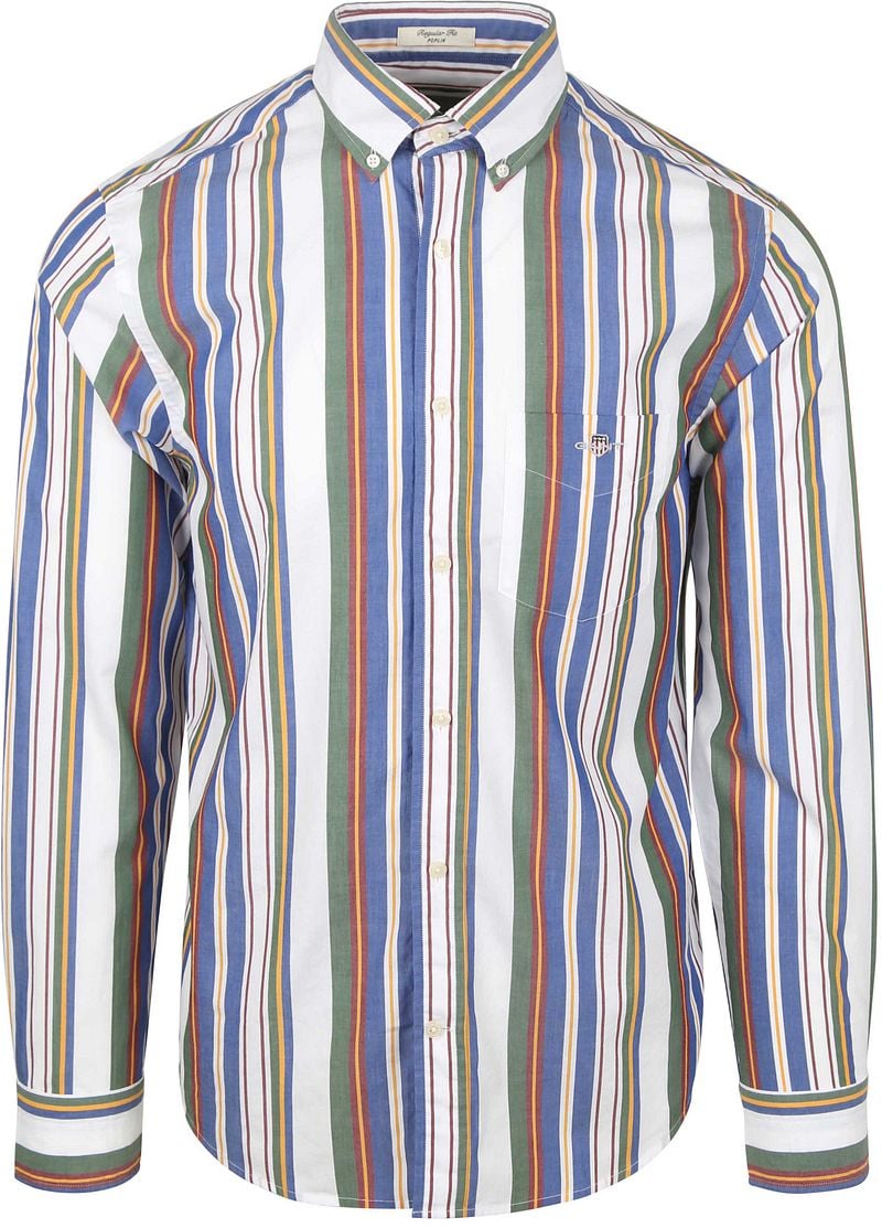 Gant Freizeithemd Stripe Multicolour - Größe L Gant Freizeithemd Stripe Multicolour - Größe L von Gant