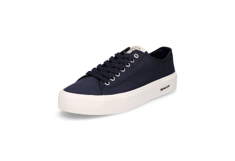 Gant Gant Herren Canvas Schnürschuh marine blau Schnürschuh von Gant