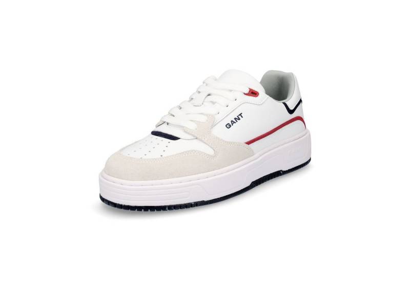 Gant Gant Herren Leder Sneaker Kanmen weiß Sneaker von Gant